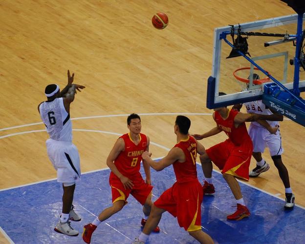 中国vs美国学生篮球比赛