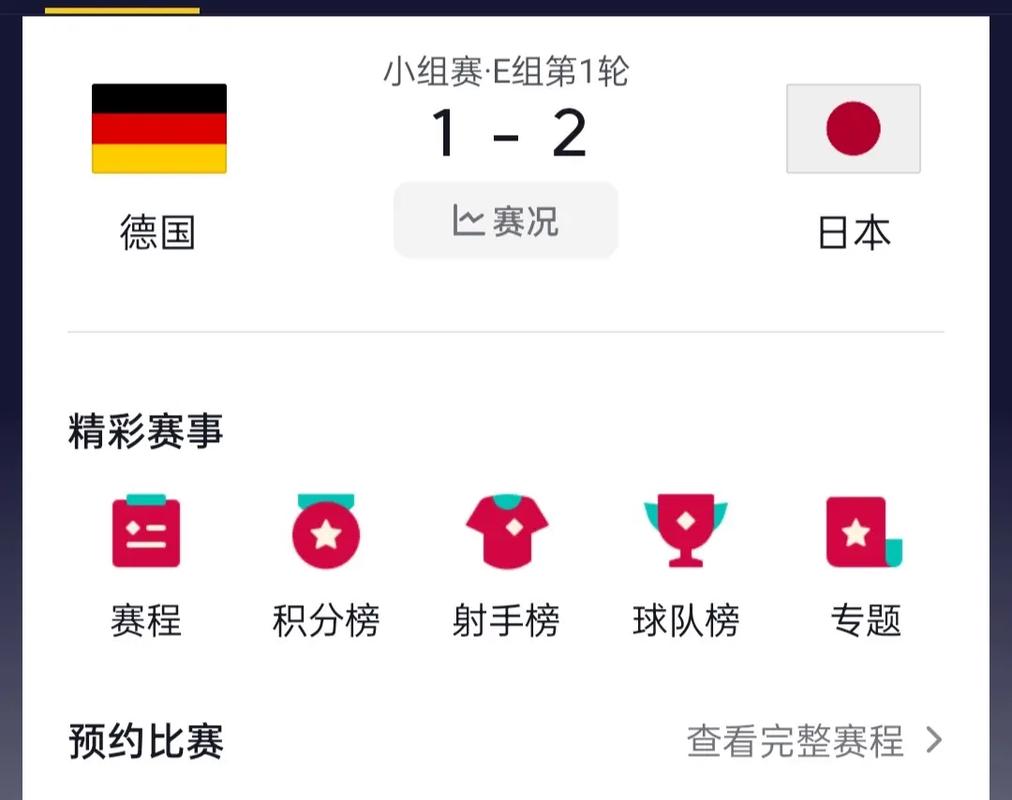 德国vs日本比赛时间多长